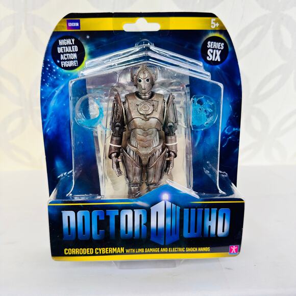 Doctor Who Corroded Cyberman & The Flesh Action Figure Series 6 2009 - Picture 2 of 8